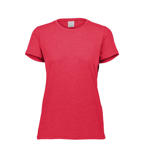 [FTSCUBRD-FAXS-LOGO2] Decker Women's Tri-Blend T-Shirt - Short Sleeve (Female Adult XS, Red, Logo 2)
